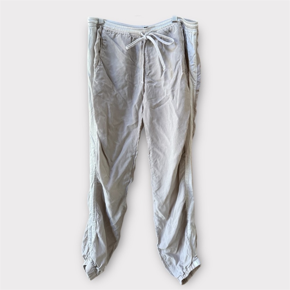 Hard Tail forever racer joggers vegan silk stretch waistband and leg opening Y2K